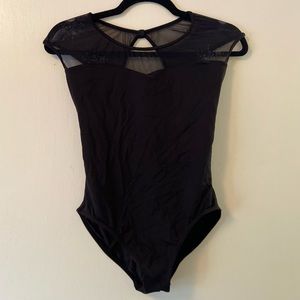 Mirella cap sleeve leotard